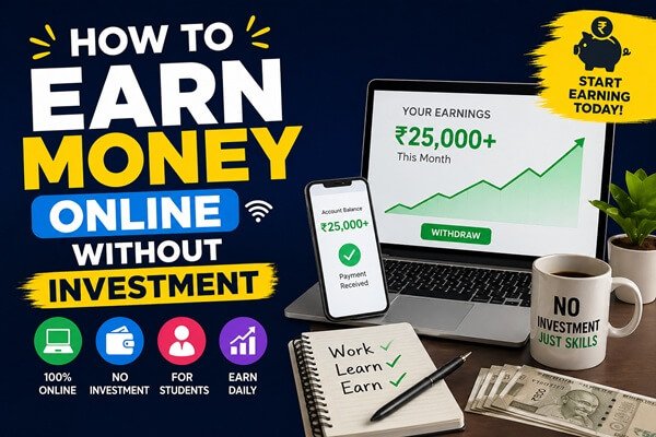 How to Earn Money Online Without Investment