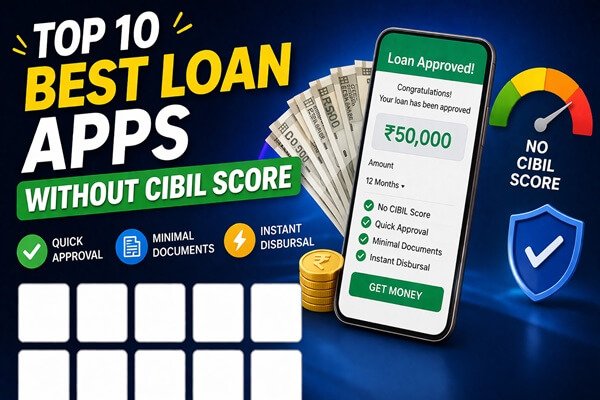Top 10 Best Loan Apps Without CIBIL Score in India