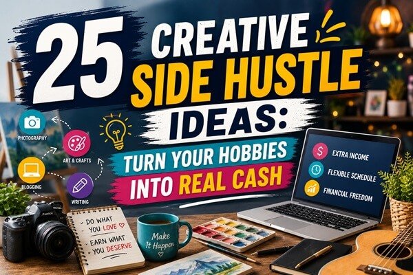 Creative Side Hustle Ideas Turn Your Hobbies Into Real Cash