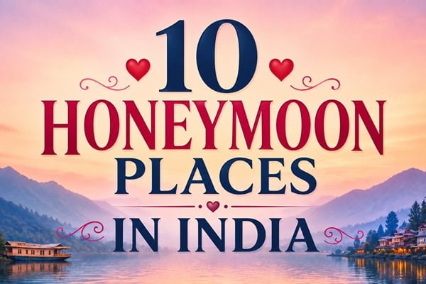 10 Honeymoon Places in India