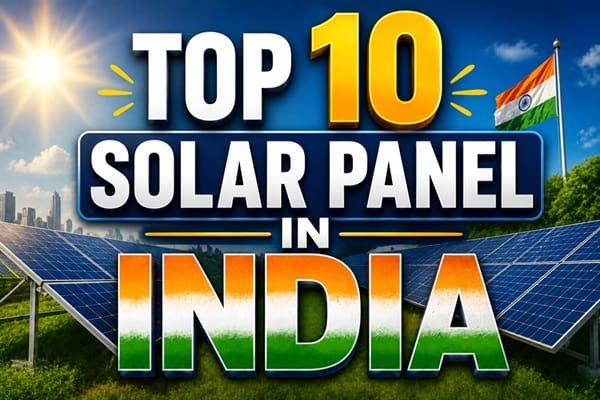 10 Solar Panels in India