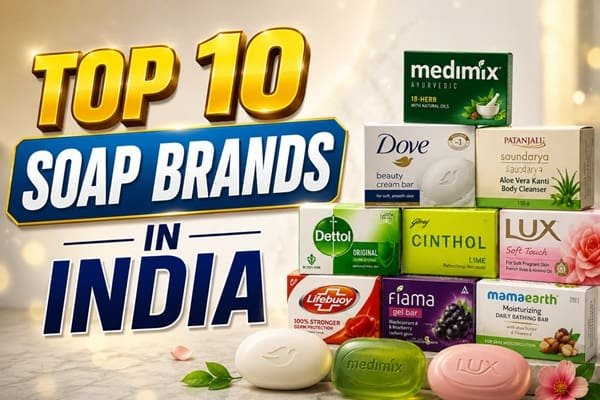 10 Soap Brands in India