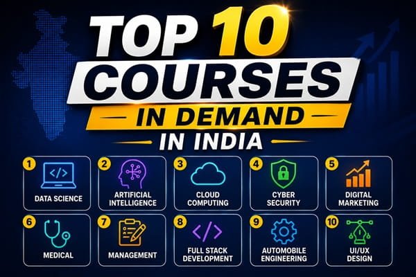 Top 10 Courses in Demand in India