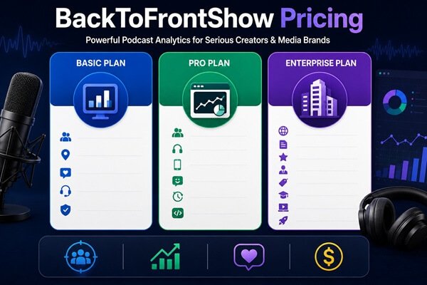 BackToFrontShow Pricing